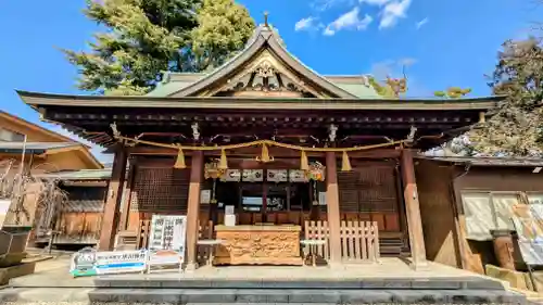 鳩ヶ谷氷川神社の本殿・本堂