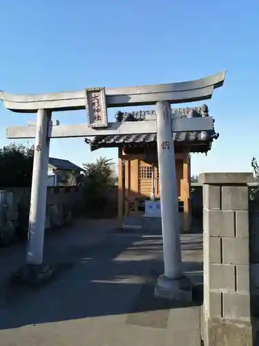 大杉神社の鳥居