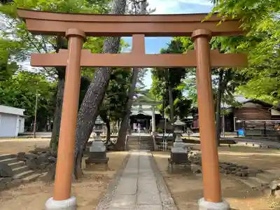 駒留八幡神社の鳥居