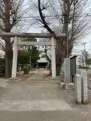 町屋神社の鳥居