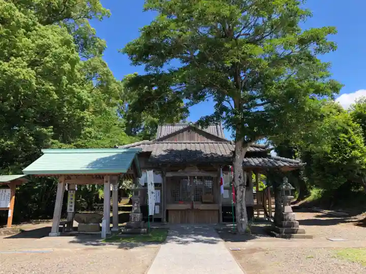 都萬神社の本殿・本堂