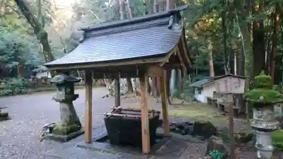 八幡神社(武芸八幡宮)の手水舎