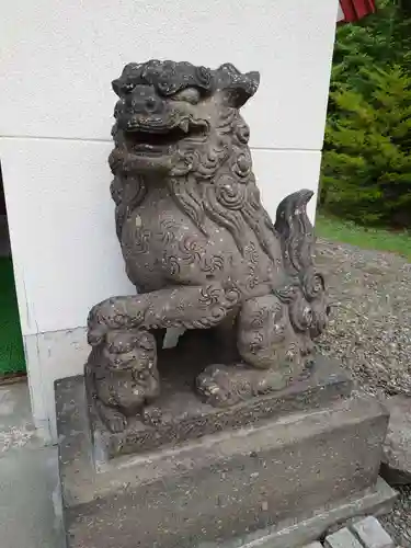 上手稲神社の狛犬