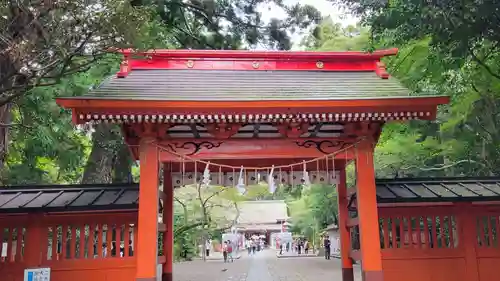 息栖神社の山門