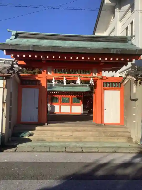 真清田神社の山門・神門