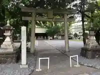 前島神社の鳥居
