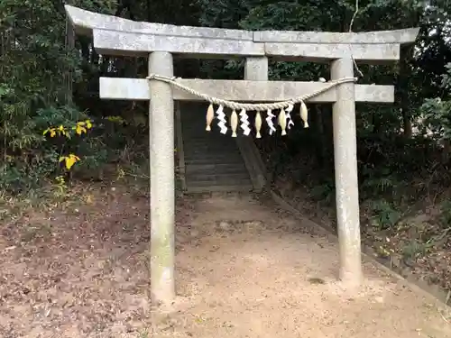 志太張神社の鳥居