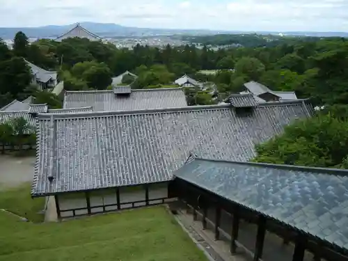 東大寺二月堂の景色