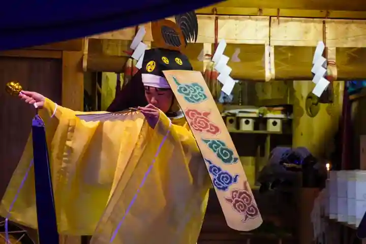尻岸内八幡神社のお祭り