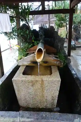 射楯兵主神社の手水舎