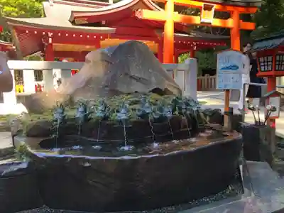 箱根神社の手水舎