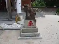 高宮八幡宮の狛犬