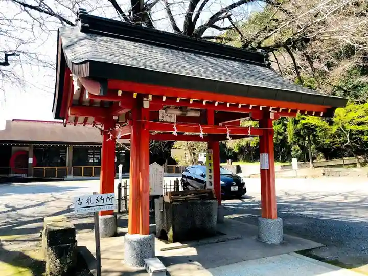 豊玉姫神社の手水舎
