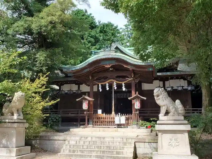 河内國魂神社の本殿・本堂