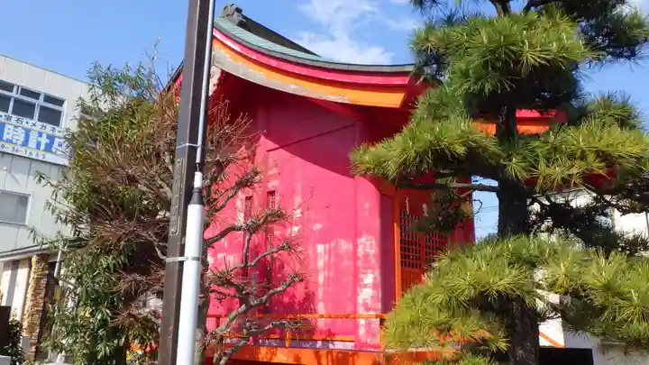 篠葉沢稲荷神社の本殿・本堂
