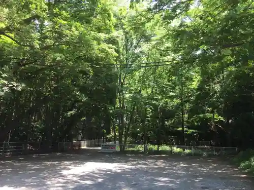 下総国三山　二宮神社の景色