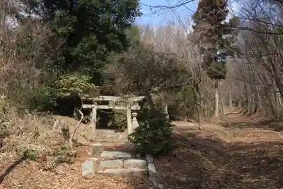 三渡神社の鳥居