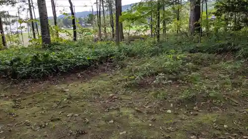 足寄神社の庭園