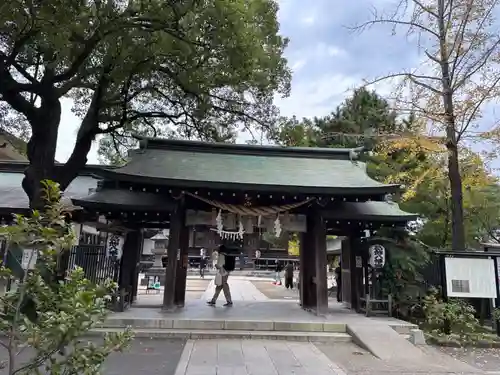 葛飾八幡宮の山門