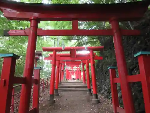 鼻顔稲荷神社の鳥居