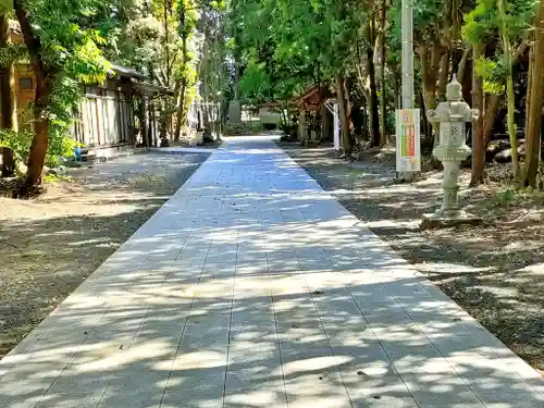 諏訪八幡神社の庭園