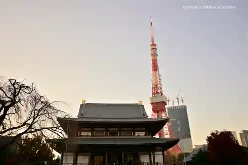 増上寺の景色