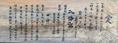 大平八幡宮の歴史