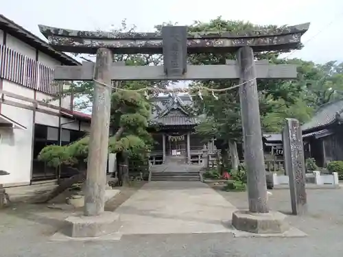 大島神社の鳥居