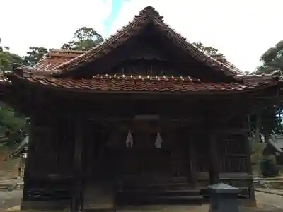 朝山神社の本殿・本堂