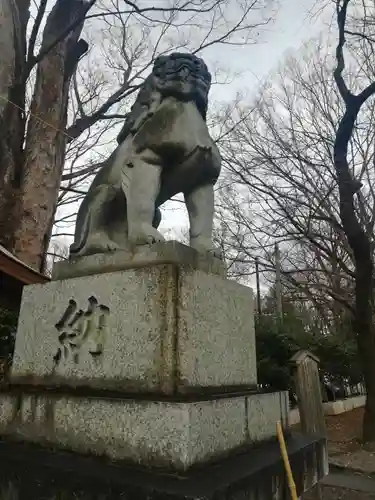 大國魂神社の狛犬