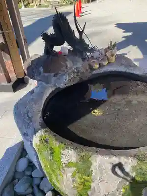 出雲大社相模分祠の手水舎