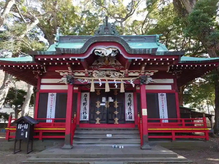 部田神社の本殿・本堂