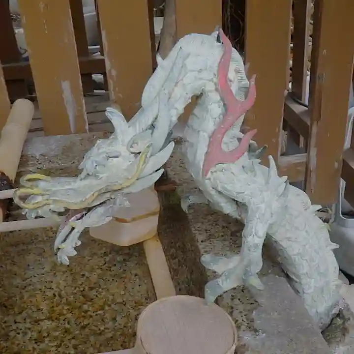 田蓑神社の手水舎