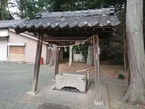 正八幡社の手水舎