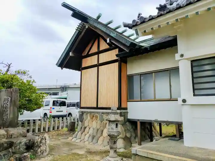 梅之郷神明社の本殿・本堂