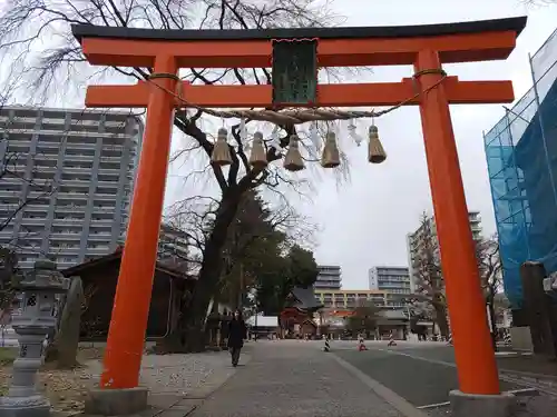 榴岡天満宮の鳥居