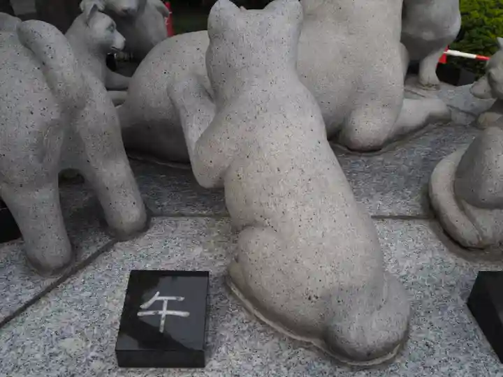 西野神社の狛犬