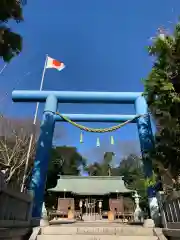 小名浜諏訪神社の鳥居