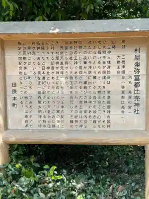 村屋坐弥冨都比売神社(奈良県)