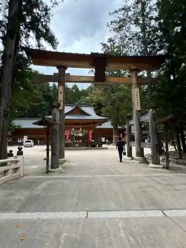 穂高神社本宮(長野県)