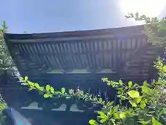 長岳寺の山門