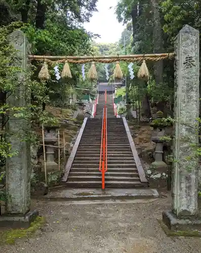 賣布神社の鳥居