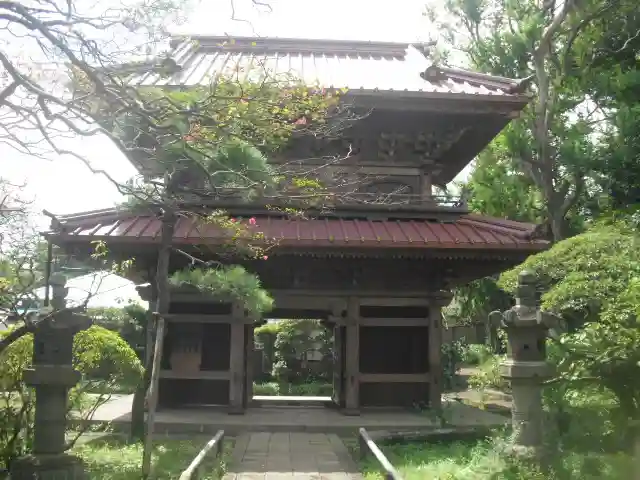 英勝寺の山門・神門