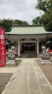 白岡八幡神社の本殿・本堂