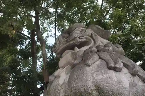 寒川神社の狛犬