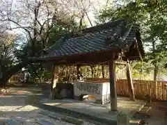 白山媛神社（上条白山媛神社）の手水