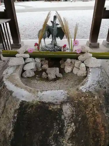 白鷺神社の手水舎