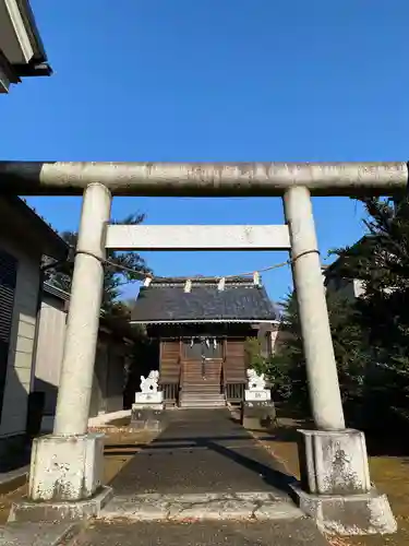 国府台道明寺飛地天満宮の鳥居