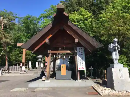 旭川神社の手水