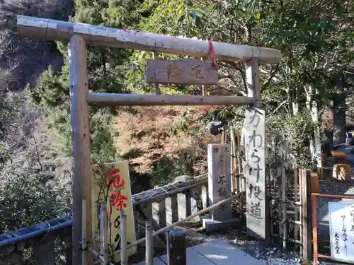 大山寺の鳥居